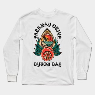 Parkway Drive Merch Byron Shark Long Sleeve T-Shirt